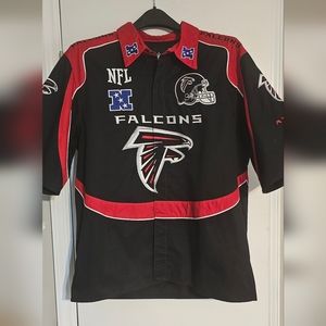 NFL Men's Atlanta Falcons Embroidered Shirt!!!